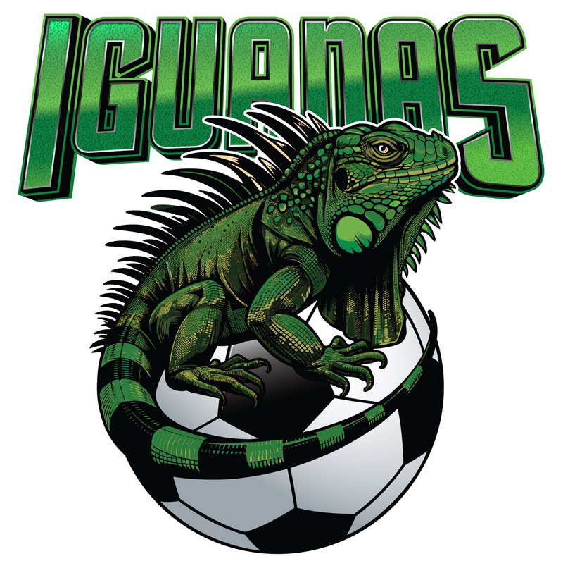 Iguanas t-shirt design