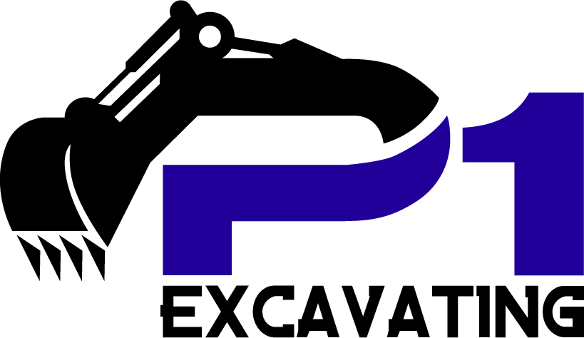 P1 Excavating Logo